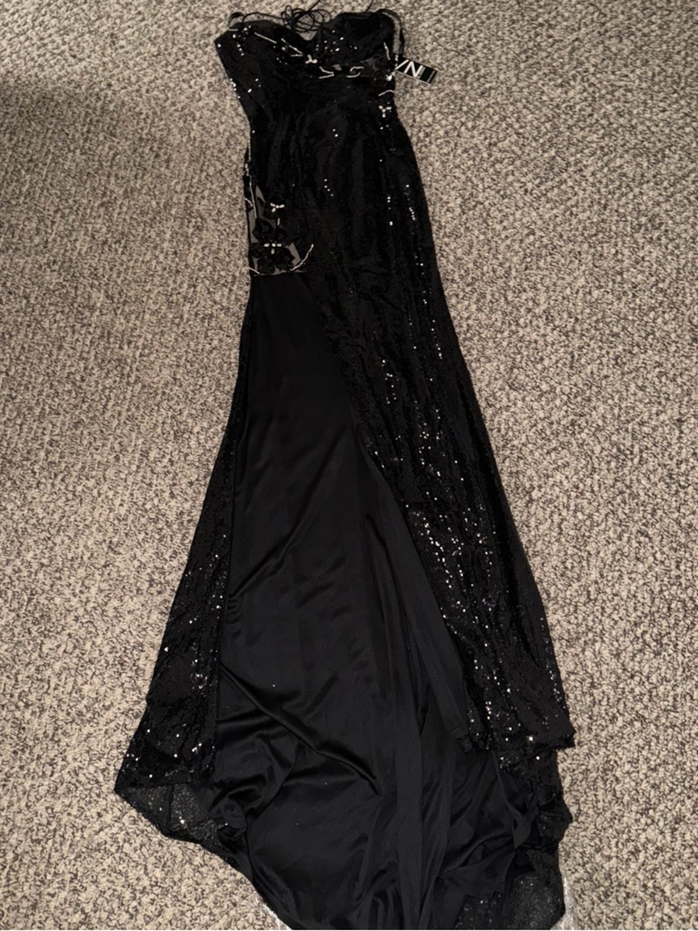 Jovani JVN Prom Dresse JVN38592 Black size 0